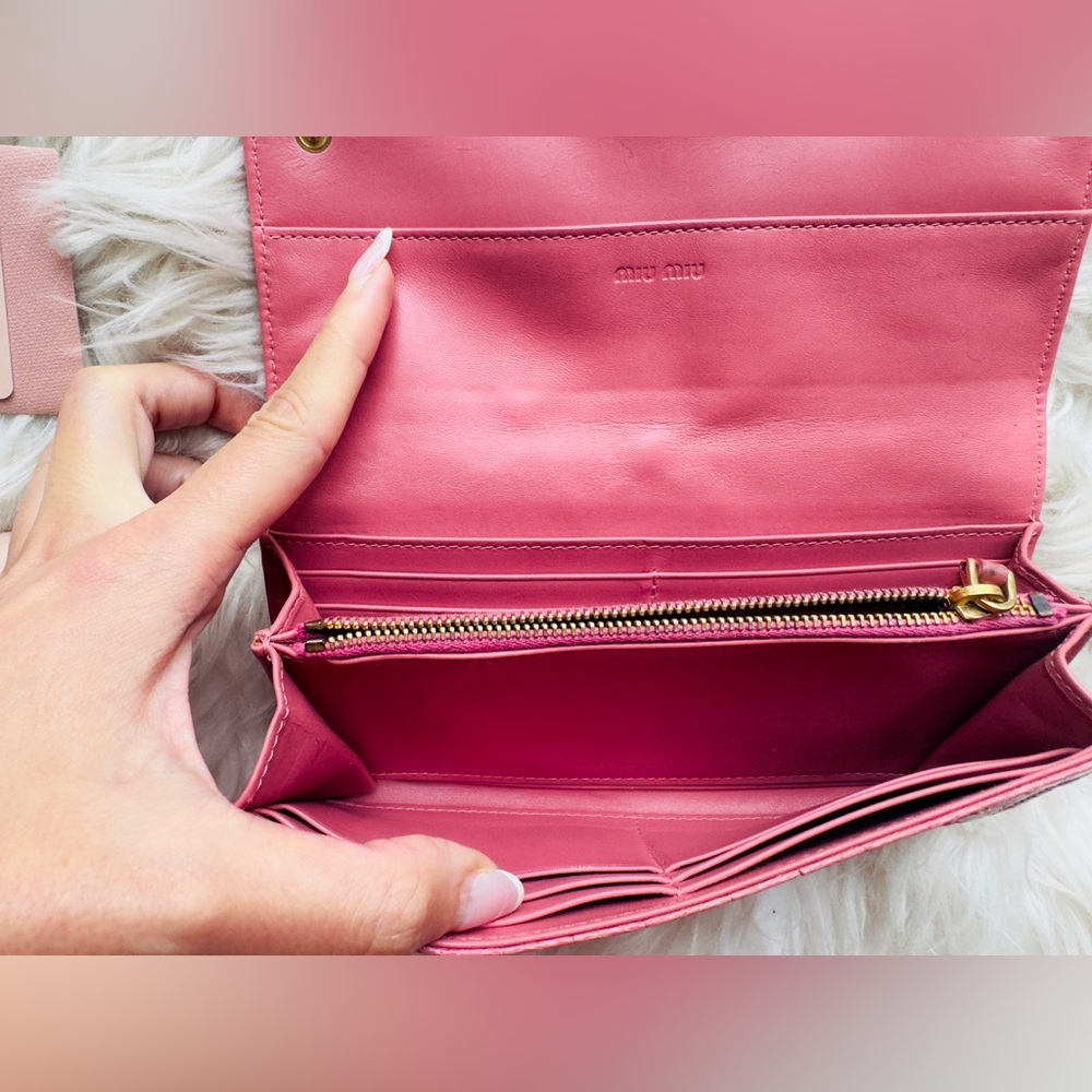 Miu Miu wallet with authentication card - Picture 5 of 8